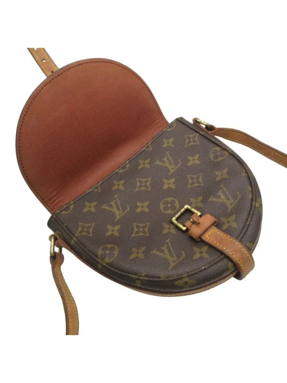 Louis Vuitton Shoulder Bag Monogram Chien PM Crossbody All Over Pattern Logo